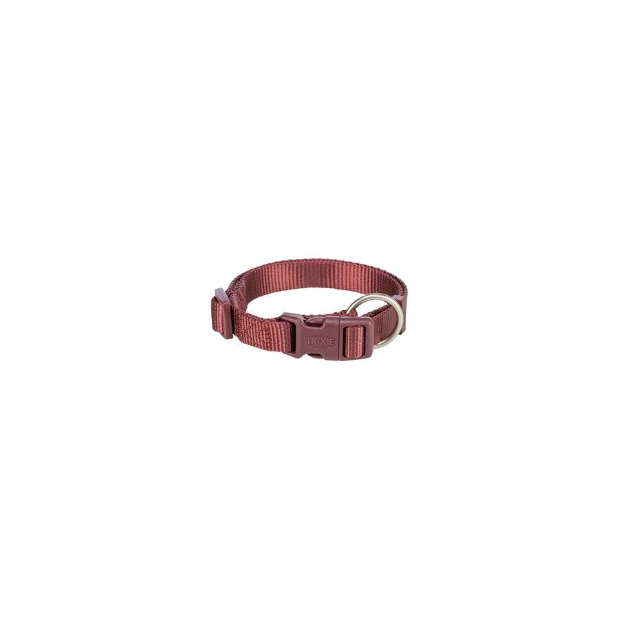 Trixie Halsband Hond Premium Sangria Rood 22-35X1 CM