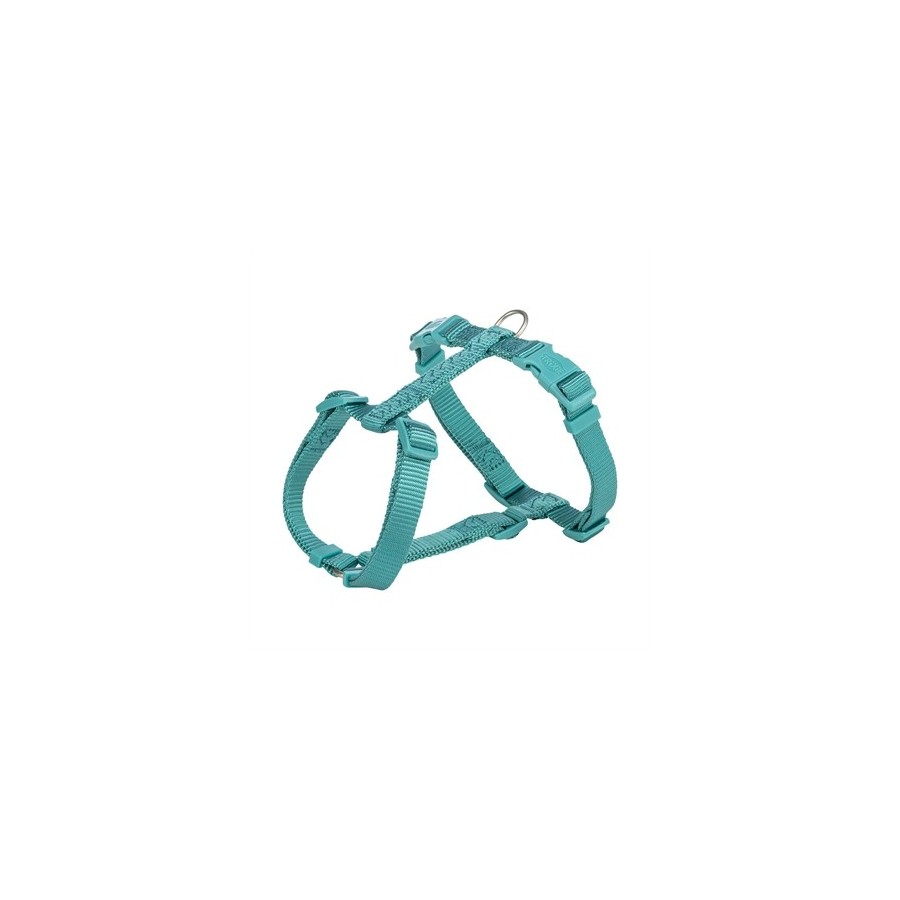 Trixie Hondentuig Premium H-Tuig Aqua Blauw 60-87X2,5 CM