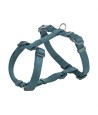 Trixie Hondentuig Premium H-Tuig Petrol Blauw 52-75X2 CM