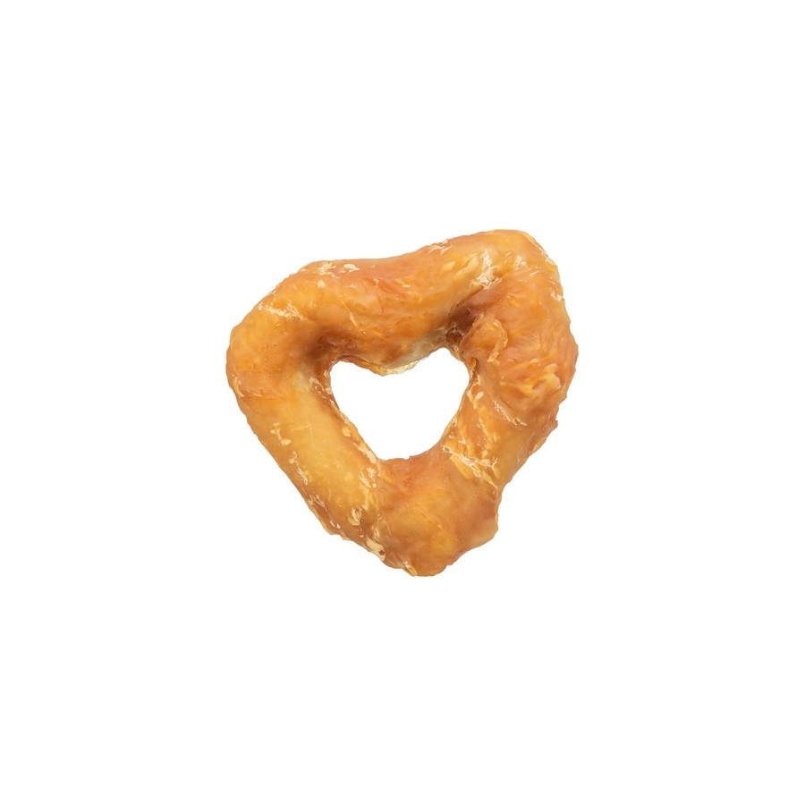 Trixie Denta Fun Heart Met Kippenborst 6 CM 20 GR 200 ST