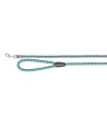 Trixie Hondenriem Cavo Aqua / Grafiet Grijs 100X1,8 CM