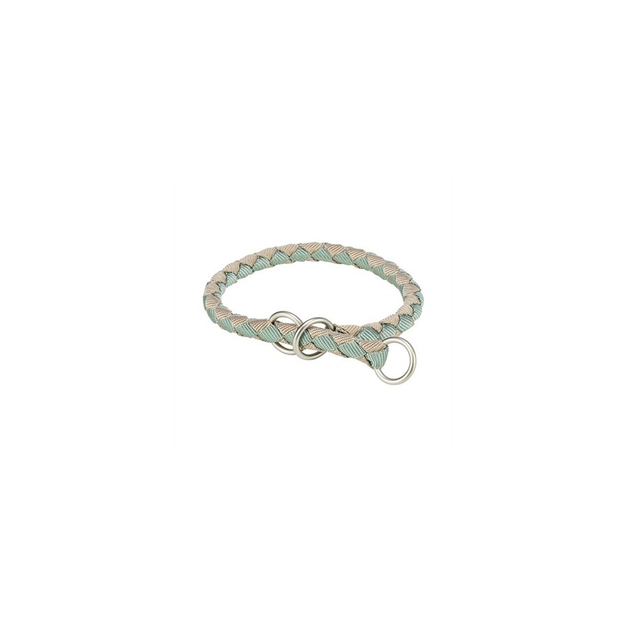 Trixie Halsband Hond Cavo Halfslip Salie / Zand 25-31X1,2 CM
