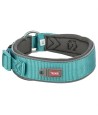 Trixie - Halsband Hond Premium Extra Breed Aqua / Grafiet Grijs, 27-35x2,5cm