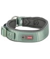 Trixie - Halsband Hond Premium Extra Breed Salie / Grafiet Grijs, 46-55x5cm