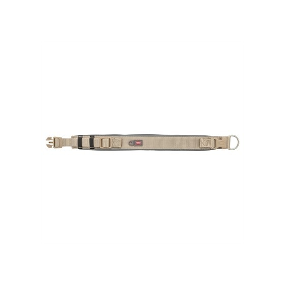 Trixie Halsband Hond Premium Extra Breed Zand / Grafiet Grijs 40-48X4 CM