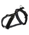 Trixie Hondentuig Premium Trekking Zwart / Grafiet Grijs 32-38X1,3 CM