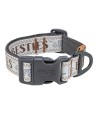Trixie Halsband Hond Be Nordic Extra Breed Grijs 32-45X3 CM