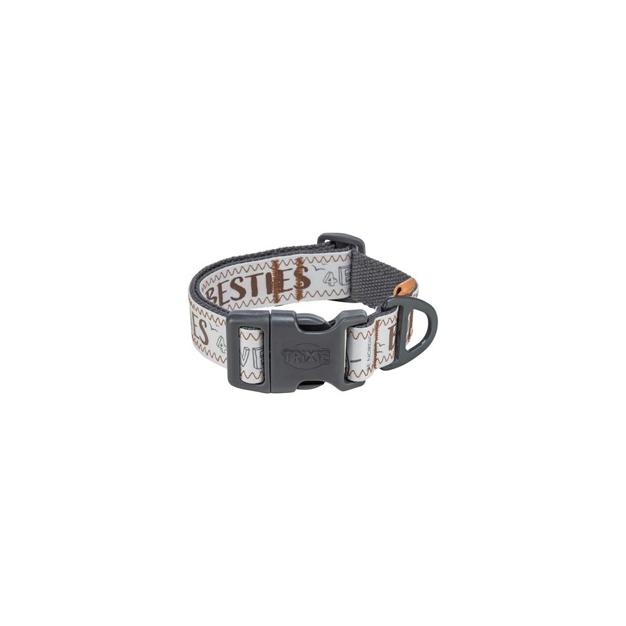 Trixie Halsband Hond Be Nordic Extra Breed Grijs 40-60X3,8 CM