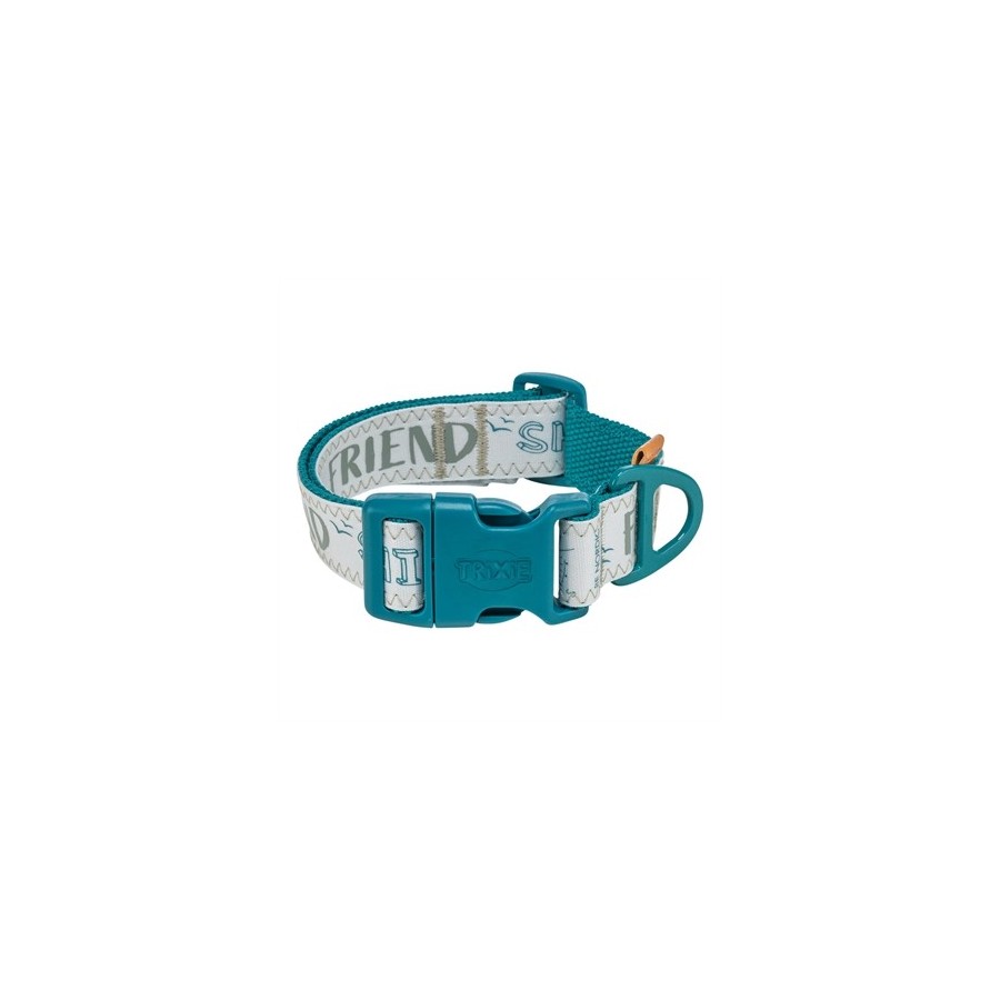 Trixie Halsband Hond Be Nordic Extra Breed Petrol 32-45X3 CM