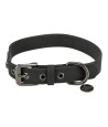 Trixie Halsband Hond Citystyle Pvc Zwart 25-32X2 CM