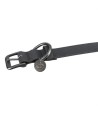 Trixie Halsband Hond Citystyle Pvc Zwart 25-32X2 CM