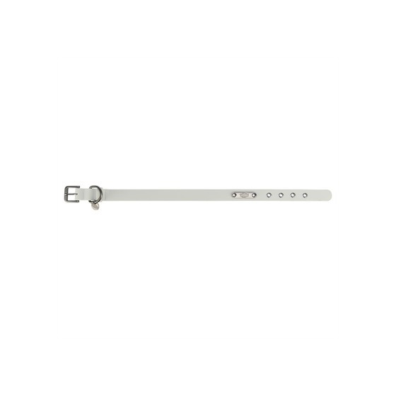 Trixie Halsband Hond Citystyle Pvc Lichtgrijs 25-32X2 CM