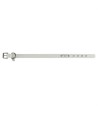Trixie Halsband Hond Citystyle Pvc Lichtgrijs 25-32X2 CM