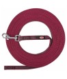 Trixie - Hondenriem Sleeplijn Met Rubber Bekleed Sangria S/M, 15m x 1,5cm