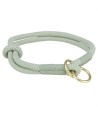Trixie - Halsband Hond Soft Rope Halfslip Salie / Mintgroen, 25x0,6cm