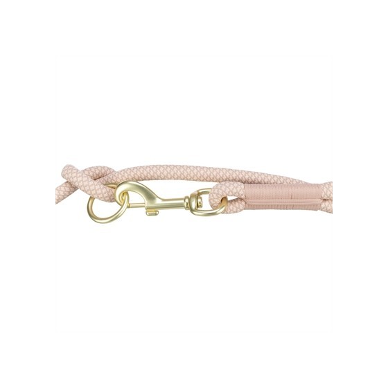 Trixie - Hondenriem Soft Rope Verstelbaar Roze / Lichtroze, 200x0,6cm