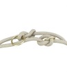 Trixie Hondenriem Soft Rope Verstelbaar Grijs / Lichtgrijs 200X0,6 CM