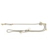 Trixie Hondenriem Soft Rope Verstelbaar Grijs / Lichtgrijs 200X1,3 CM
