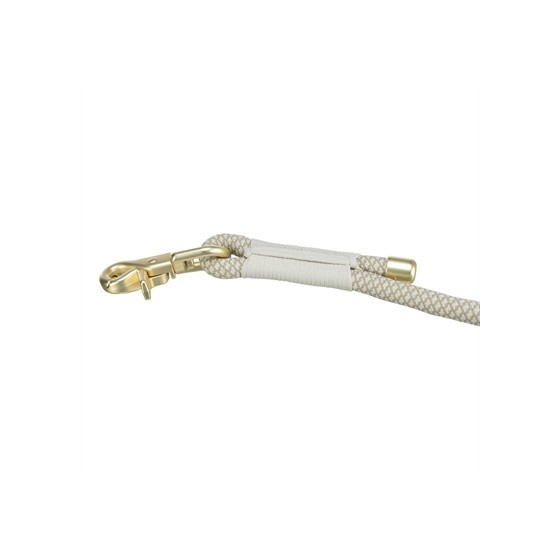 Trixie Hondenriem Soft Rope Verstelbaar Grijs / Lichtgrijs 200X1,3 CM