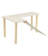 Trixie - Platform Met Helling Voor Muizen / Hamsters Onbehandeld Hout. 47x30x25cm