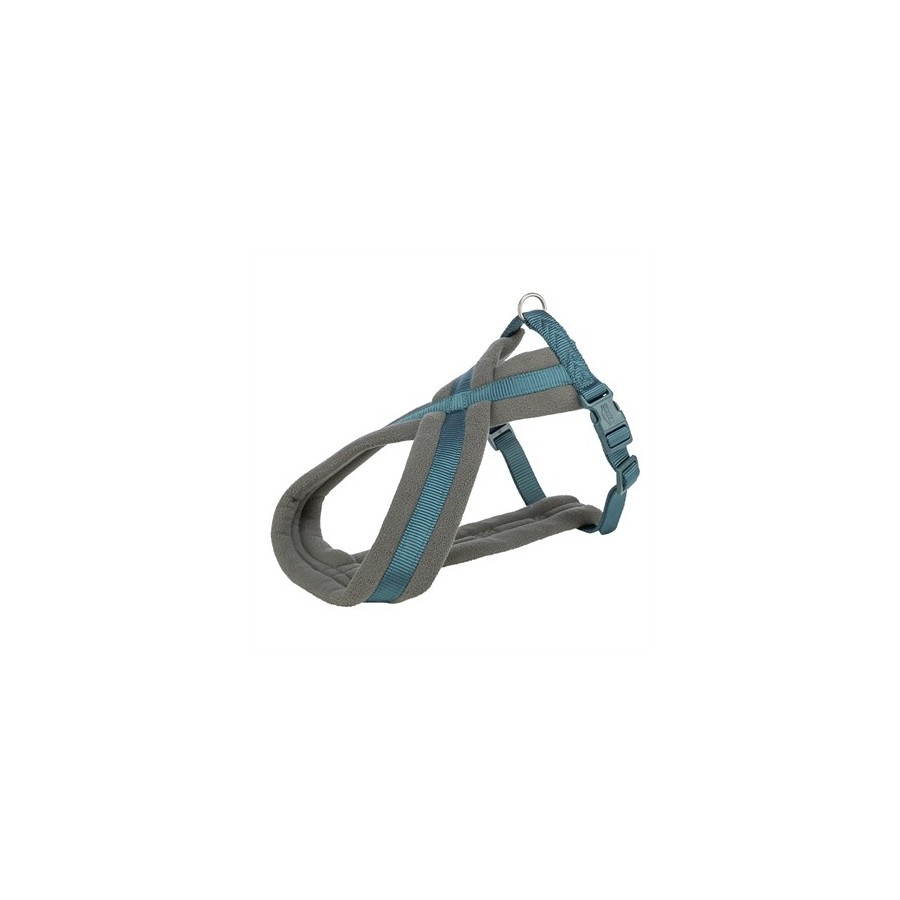 Trixie - Hondentuig Premium Touring Petrol, 30-55X1,5cm