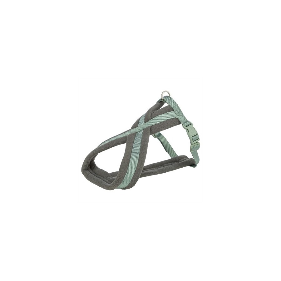 Trixie - Hondentuig Premium Touring Salie, 70-110X2,5 cmm