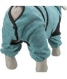 Trixie Badjas / Huisoverall Badstof Petrol 46 CM