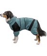 Trixie Badjas / Huisoverall Badstof Petrol 54 CM