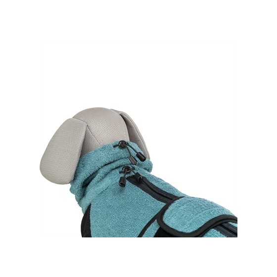 Trixie Badjas / Huisoverall Badstof Petrol 62 CM