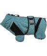 Trixie Badjas / Huisoverall Badstof Petrol 30 CM