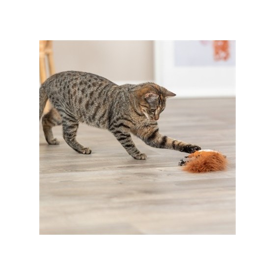 Trixie - Eekhoorn Pluche Met Veerstaart Met Catnip. 24cm