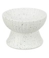 Trixie Voerbak / Drinkbak Kat Verhoogd Keramiek Wit 200 ML 13 CM