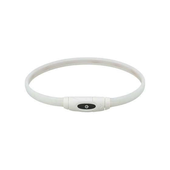 Trixie Lichtgevende Halsband Hond Usb Siliconen Oplaadbaar Meerkleurig 65X1,6 CM