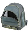 Trixie Hondentas Rugtas, Lyla Grijs / Blauw 34x22x42cm