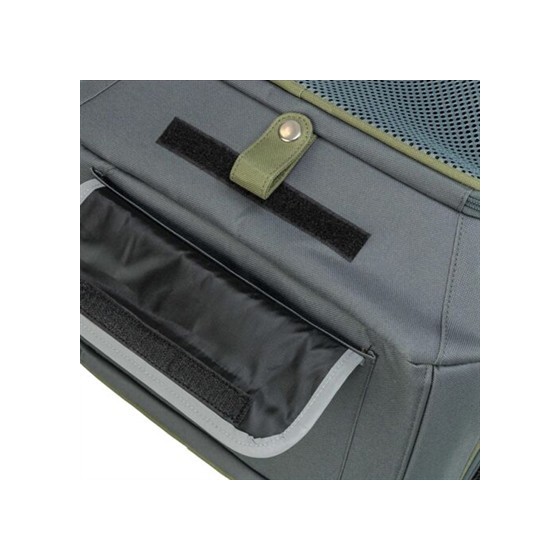 Trixie Hondentas Rugtas, Lyla Grijs / Blauw 34x22x42cm