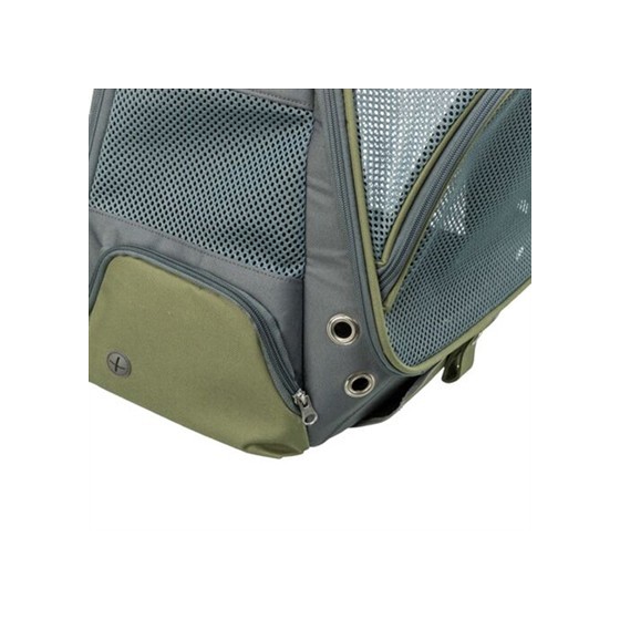 Trixie Hondentas Rugtas, Lyla Grijs / Blauw 34x22x42cm