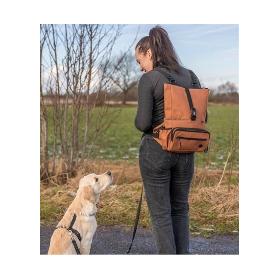 Trixie Rolltop Rugtas Met Heuptas Met Riem Roest 55X130 CM