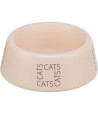 Trixie - Voerbak / Drinkbak Kat Cats Keramiek Roze 150ml 12cm