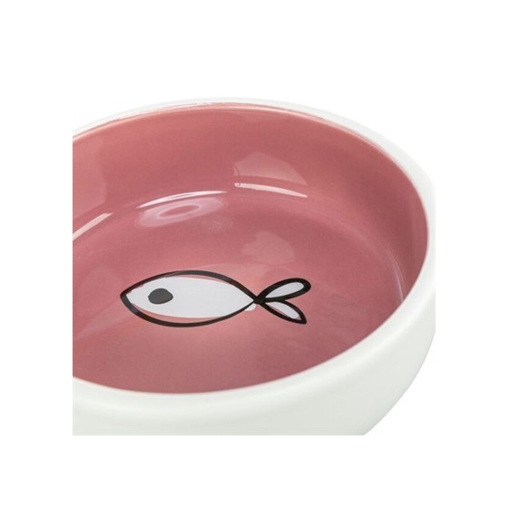 Trixie - Voerbak / Drinkbak Kat Keramiek Assorti 300ml 13cm