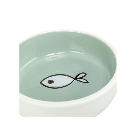 Trixie - Voerbak / Drinkbak Kat Keramiek Assorti 300ml 13cm