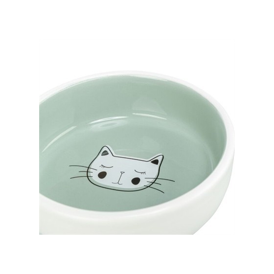 Trixie - Voerbak / Drinkbak Kat Keramiek Assorti 300ml 13cm