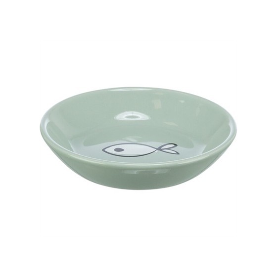 Trixie - Voerbak / Drinkbak Kat Verhoogd Keramiek Assorti 200ml 14cm
