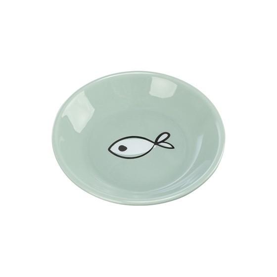 Trixie - Voerbak / Drinkbak Kat Verhoogd Keramiek Assorti 200ml 14cm