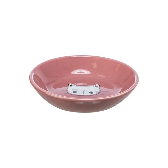 Trixie - Voerbak / Drinkbak Kat Verhoogd Keramiek Assorti 200ml 14cm