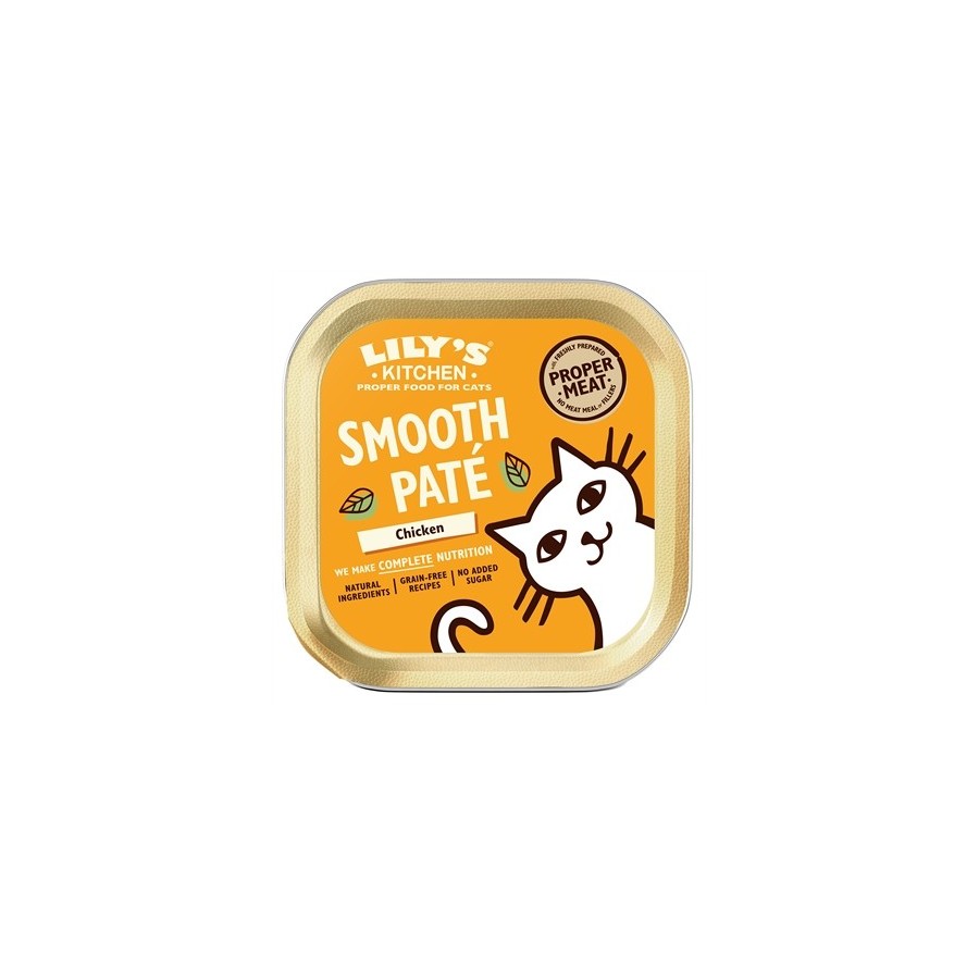 Lily's Kitchen - Cat Smooth Pate Chicken, 19x 85 gr