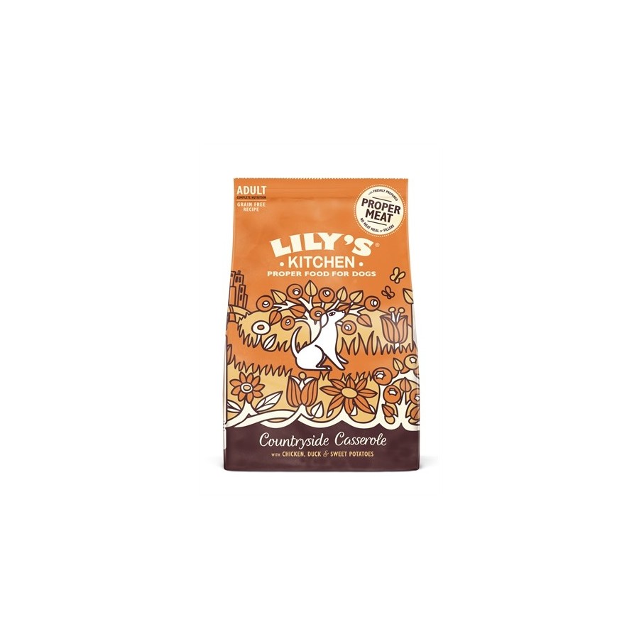 Lily's Kitchen - Dog Adult Chicken Duck Countryside Casserole. 7 kg