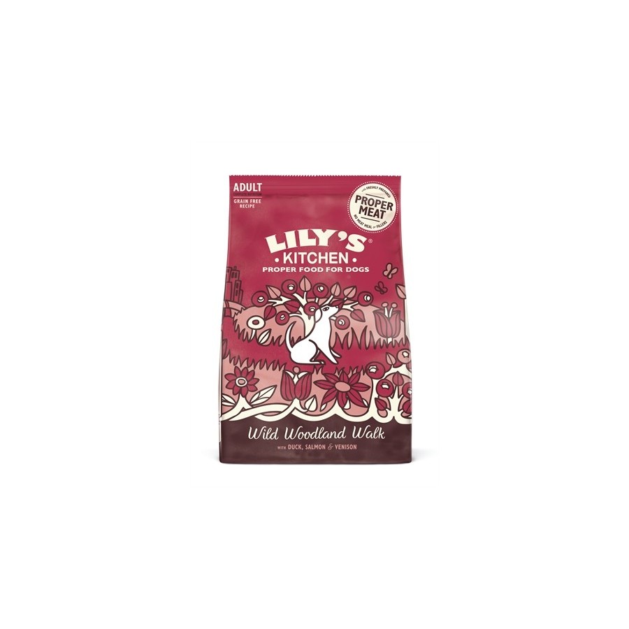 Lily's Kitchen - Dog Adult Duck / Salmon / Venison, 7 kg