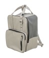 Trixie - Hondentas Rugtas Citystyle Kunstleer Lichtgrijs, 30x20x40cm
