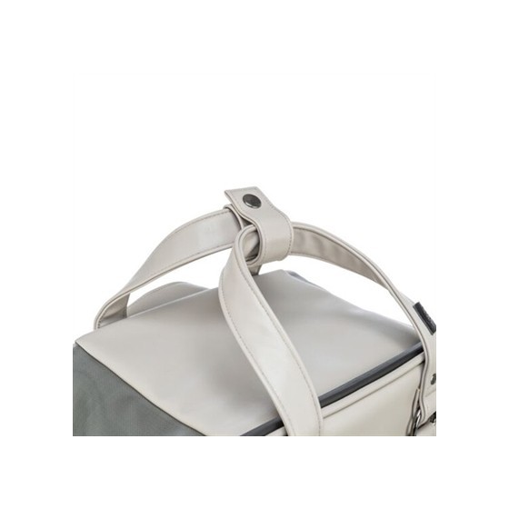 Trixie - Hondentas Rugtas Citystyle Kunstleer Lichtgrijs, 30x20x40cm