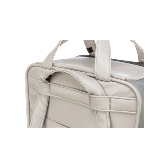 Trixie - Hondentas Rugtas Citystyle Kunstleer Lichtgrijs, 30x20x40cm